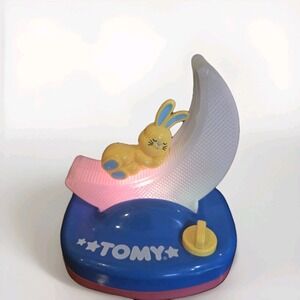 Vintage TOMY Musical First Fun Moonlight Serenade Soothing Nightlight Works